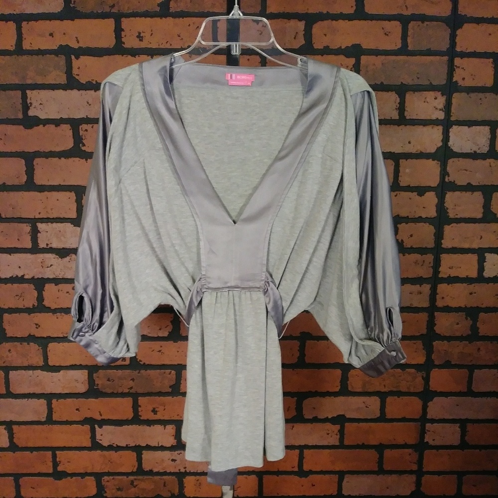Grey BCBG top